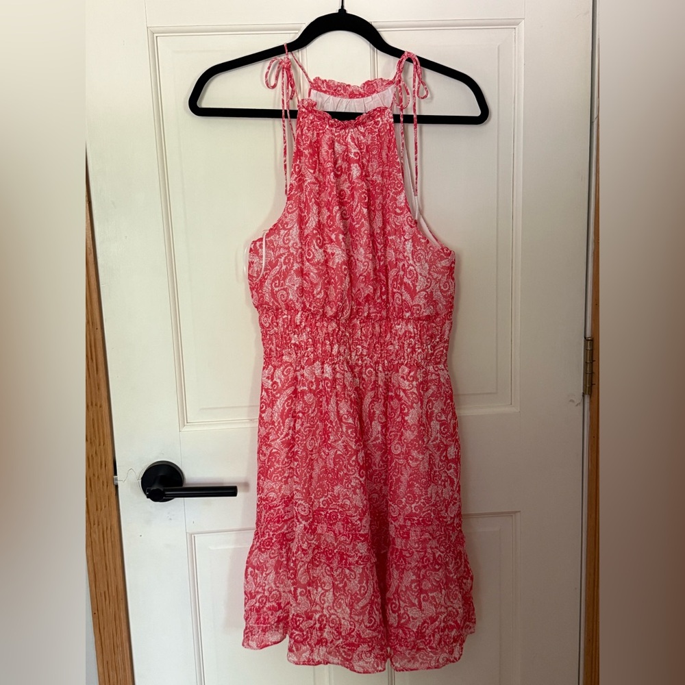 NWT Somerset Halter Mini Dress - Pink Combo